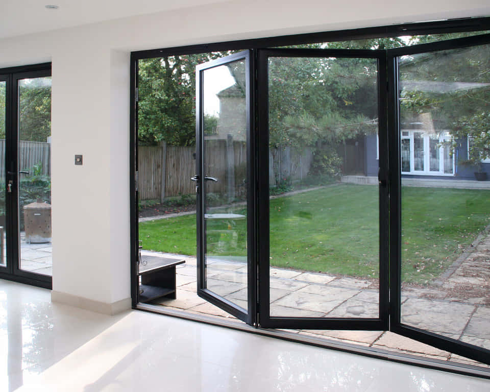 Black Folding Door Dubai