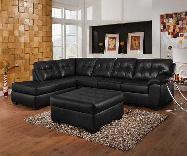 Black Leather Furniture Upholstery UAE