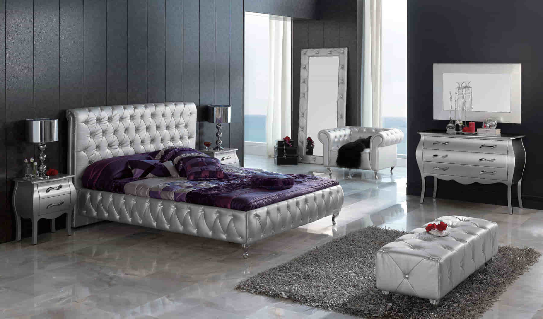 Modern Bed Upholstery in Dubai