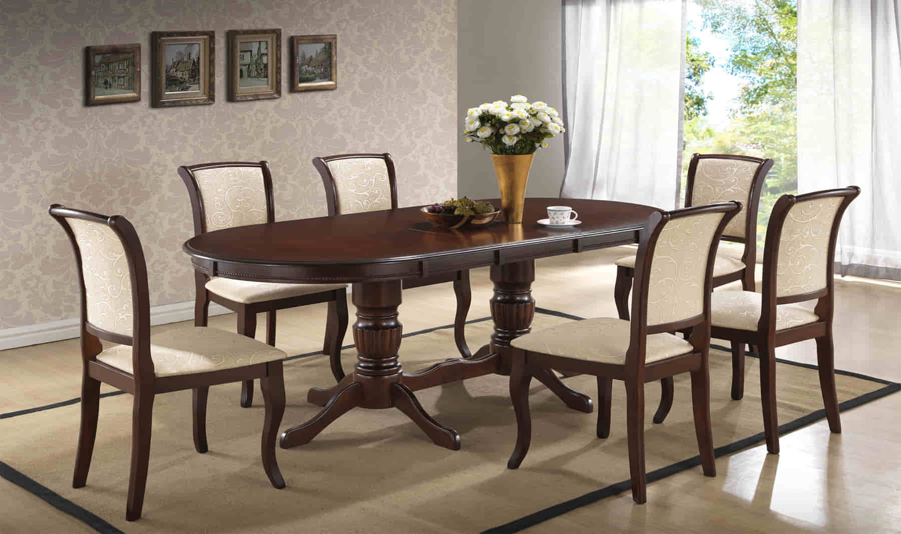 Stylish Wooden Dinning Table UAE