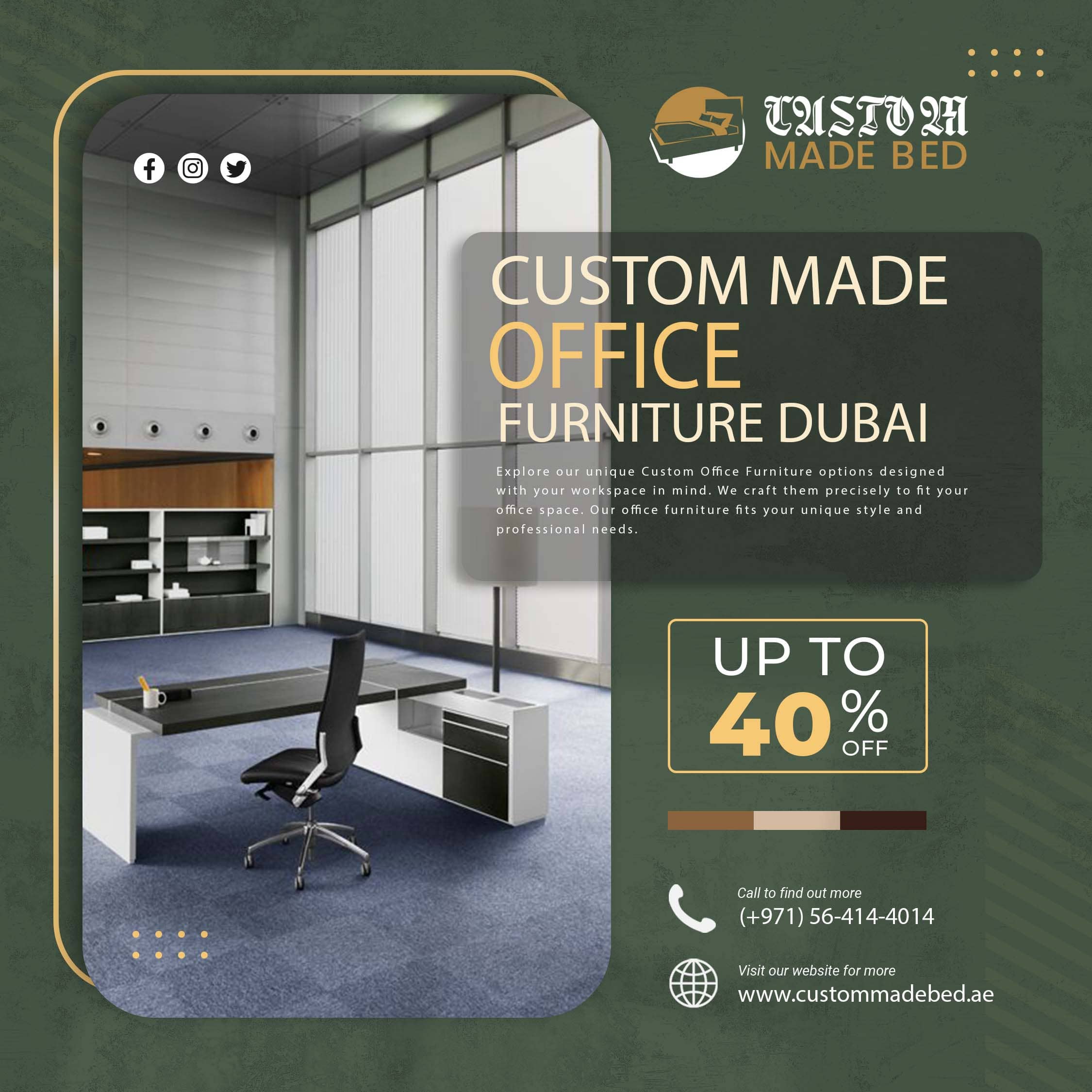 Custom Made Office Furniture