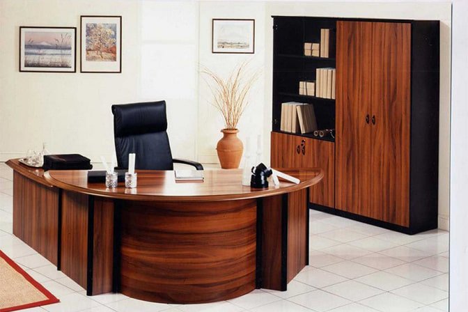 Modern Wooden Office Furniture Dubai