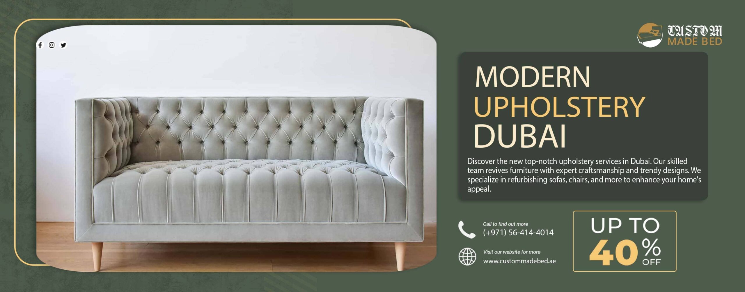 Upholstery Dubai