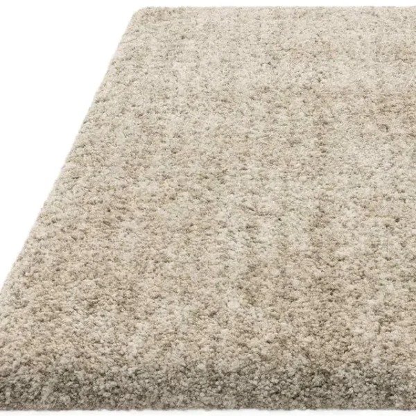 Barnaby Soft Shaggy Rug Plain Sage - Image 2