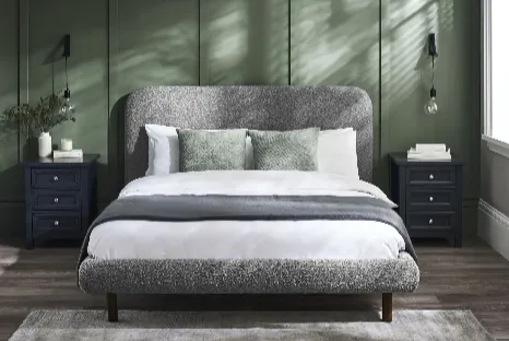 Custom design king bed