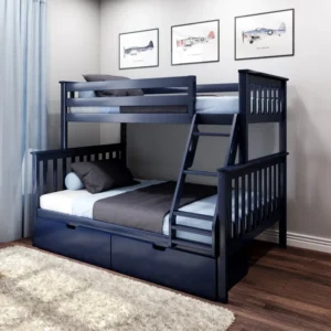 Bolles Kids Bunk Bed with Drawers
