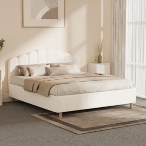 Ellora Boucle Bed