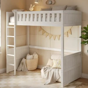 Flair Bea Wooden High Sleeper Bed