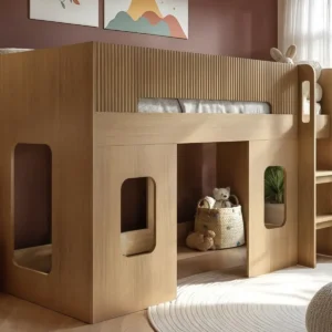 Flair Lino Playhouse Mid Sleeper Bed