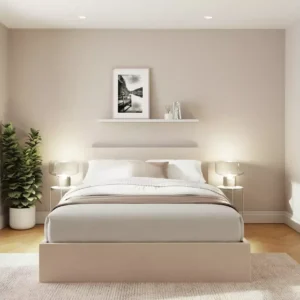 Kingsize Velvet Ottoman Bed