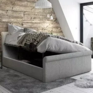 Clearance Wilson Upholstered Ottoman Bed