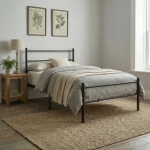 Djuna Metal Ottoman Storage Bed