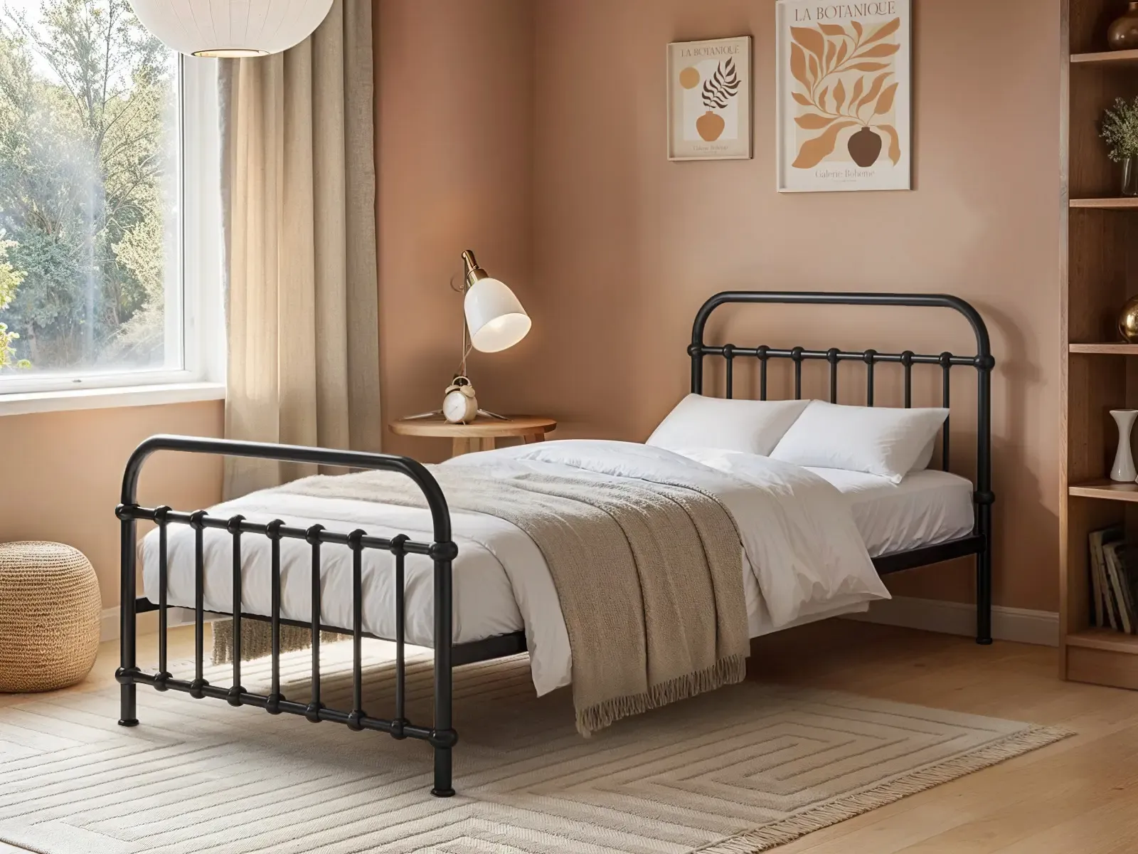 Flair Compton Single Metal Bed