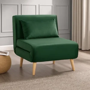 Kendal Velvet Single Sofa Bed