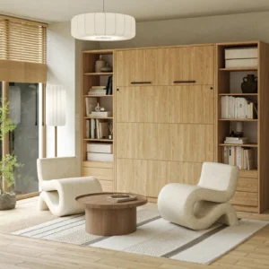 Olied Oak Murphy Bed