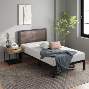 Slovan Modern Metal Platform Bed
