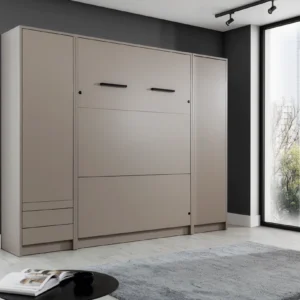 White Gloss Murphy Bed