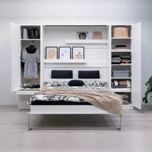 White Matt Murphy Bed